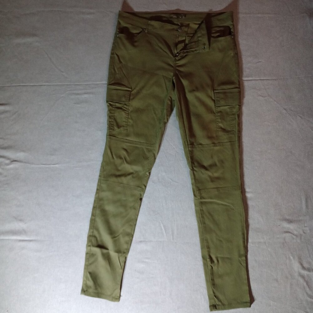 Prana Women's Pants - Size 14 - 6 pockets - Green